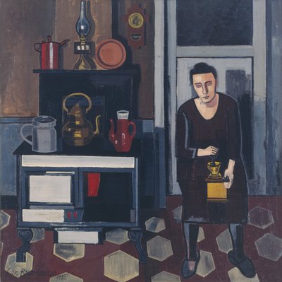 キッチンの女 作： Jean Brusselmans