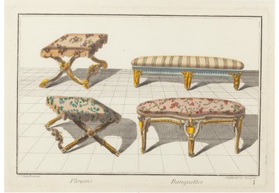 プロイアン、バンケット。新しい歴史的イコノロジーまたはHierogliphyque属性、c.1768。 作： Jean Charles Delafosse