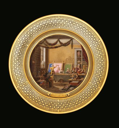 人工花、c.1820-35 作： Jean Charles Develly
