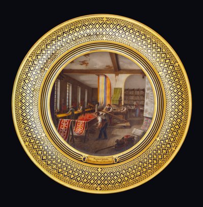 ウォールペーパー、c.1820-35 作： Jean Charles Develly
