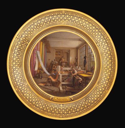 ウォールペーパー、c.1820-35 作： Jean Charles Develly
