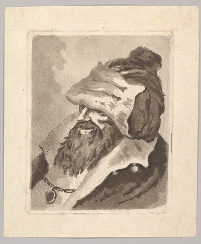 最も興味深い絵画とパルの絵画から選ばれた断片...、18世紀。 作： Jean Claude Richard Saint Non