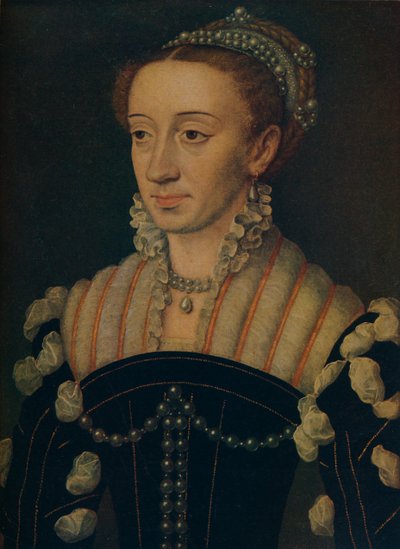 ナバラのマーガレット、c1563 作： Jean Clouet
