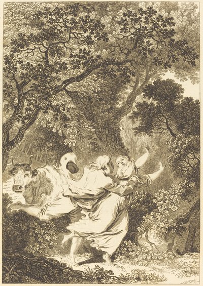 ベル 作： Jean Dambrun after Jean Honoré Fragonard