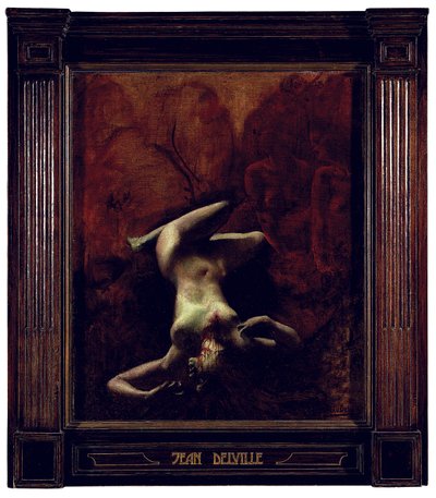 ル・クライム（キャンバスに油彩） 作： Jean Delville