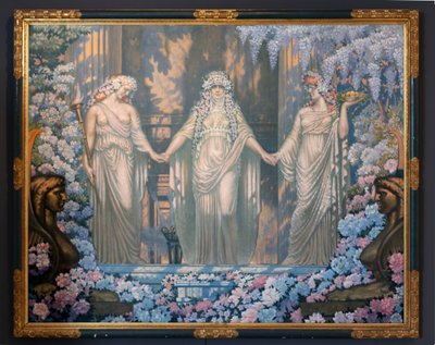 エレウシスの女たち 作： Jean Delville