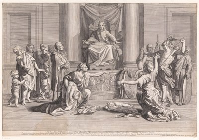 ソロモンの裁き 作： Jean Dughet (attributed to)