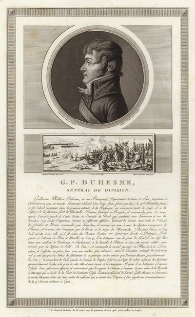 ギヨーム・フィリベール・デュエシメの肖像 作： Jean Duplessi Bertaux