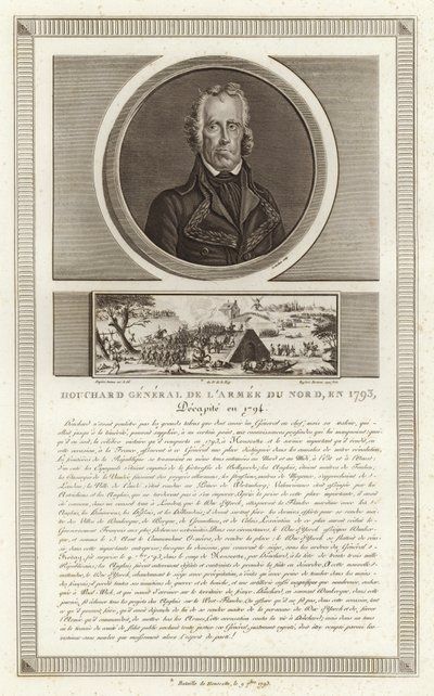 ジャン・ニコラ・ウシャールの肖像 作： Jean Duplessi Bertaux