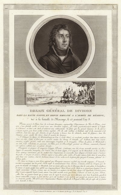 ルイ・デサイの肖像 作： Jean Duplessi Bertaux