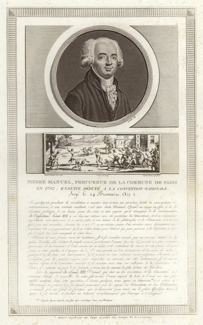ルイピエールマヌエルの肖像 作： Jean Duplessi Bertaux