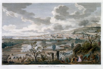 ナポリの攻略、2プルビオース、7年目」1799年1月23日 作： Jean Duplessis Bertaux