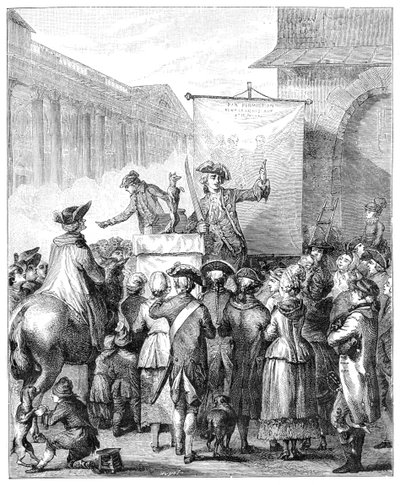ルーブル美術館、パリ、1885年にシャーラタン。 作： Jean Duplessis Bertaux