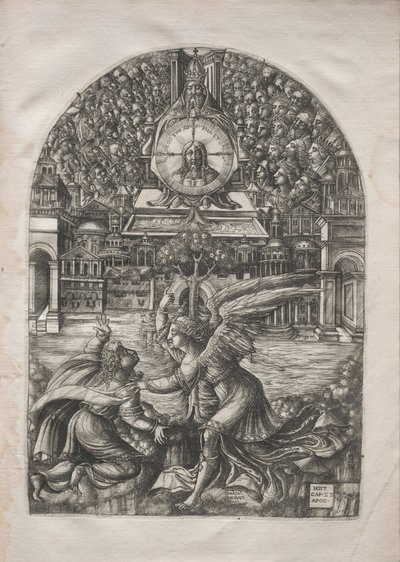 The Apocalypse: The Angel Shows St. John the Fountain of Living Water. 作： Jean Duvet