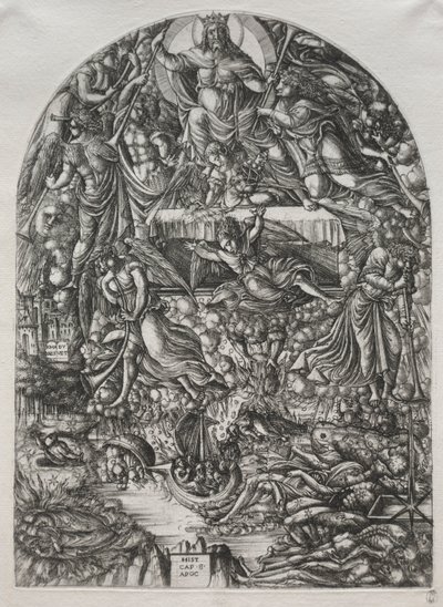 黙示録：封印のオープニング、1561年。 作： Jean Duvet