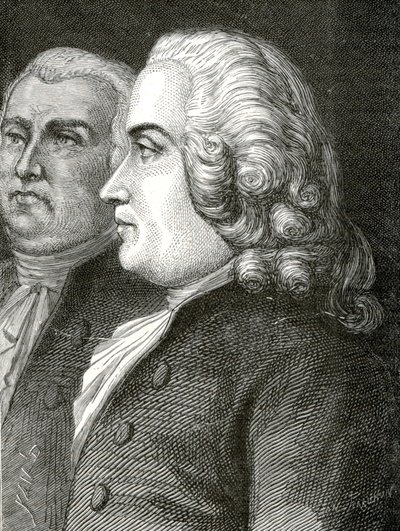 フランス革命 1789-1799 トロンシェットとマルゼルブ ギヨーム・クレティエン・ド・ラモニョン・ド・マルゼルブ 作： Jean Edouard (1824 99) Dargent