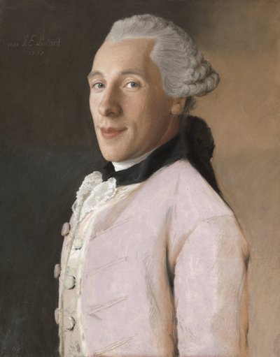 ヨアヒム・レンドルプ 作： Jean Etienne Liotard (signed by artist)