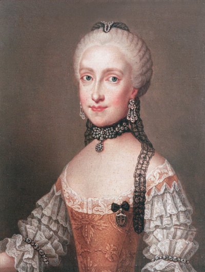 インファンタマリアルドビカ、スペインのチャールズ3世の娘、レオポルド2世の妻（1747-92）神聖ローマ皇帝、トスカーナ大公 作： Jean Étienne Liotard