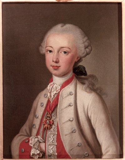 レオポルド2世（1747〜92年）、神聖ローマ皇帝、トスカーナ大公、1762年 作： Jean Étienne Liotard