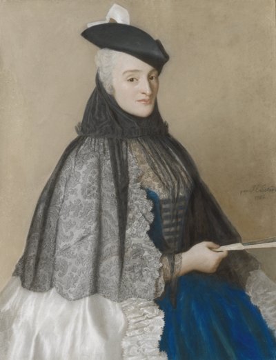 カトリーヌ・ベゴンの肖像 ジョゼフ・ブエルの妻、カトリーヌ・ベゴンの肖像 作： Jean Étienne Liotard