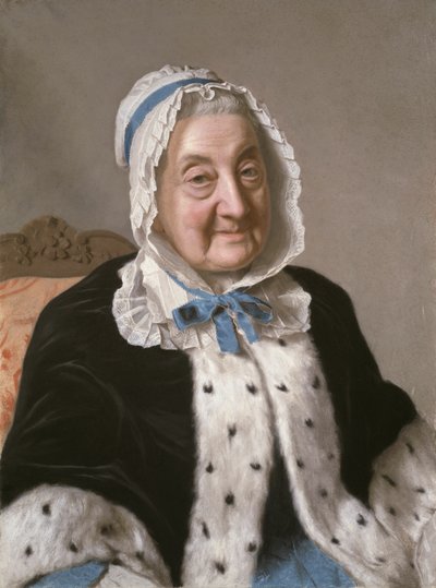 マルト・マリー・トロンシンの肖像 作： Jean Étienne Liotard