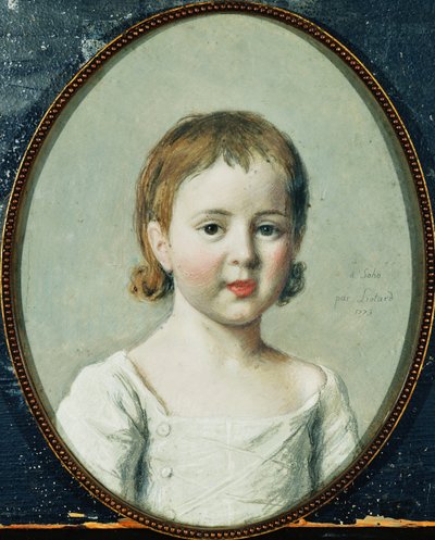 マシューロビンソンボールトンの肖像、3歳のバストの長さ 作： Jean Étienne Liotard