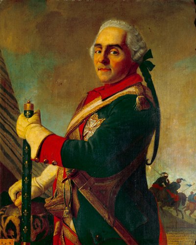 モーリス・ザクセン伯爵・フランス牧童（1696-1750）の肖像 ジャン・エティエンヌ・リオタール（1702-1789）の絵画 作： Jean Étienne Liotard