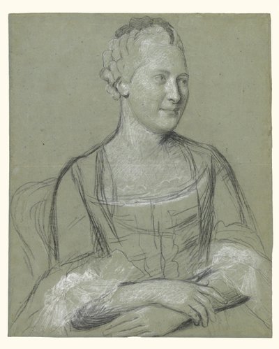 ある女性の肖像 作： Jean Étienne Liotard
