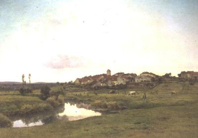 ヴォージュ、リロンクールのソーヌ川 作： Jean F. Monchablon