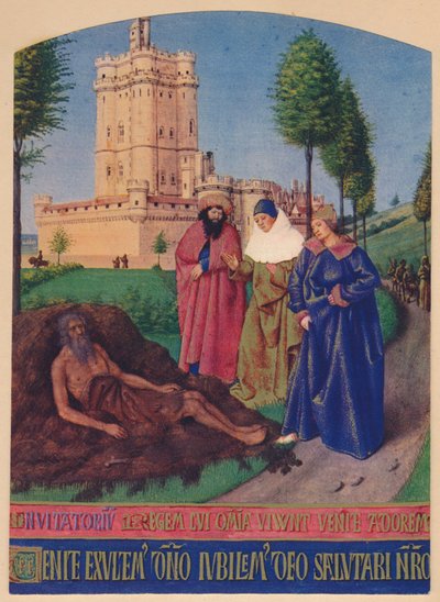 ジョブ、c1455、1939 作： Jean Fouquet