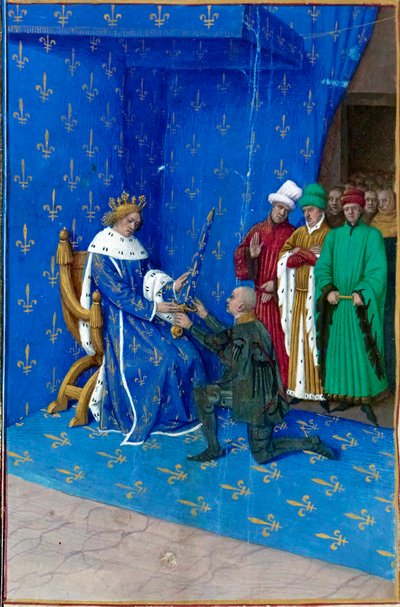 カレル5・ゲスクラン・フーケ 作： Jean Fouquet