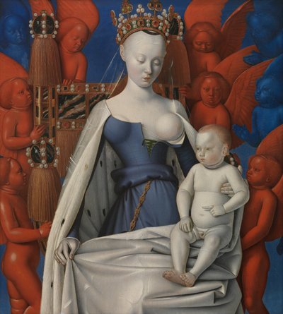 マドンナラクタン 作： Jean Fouquet