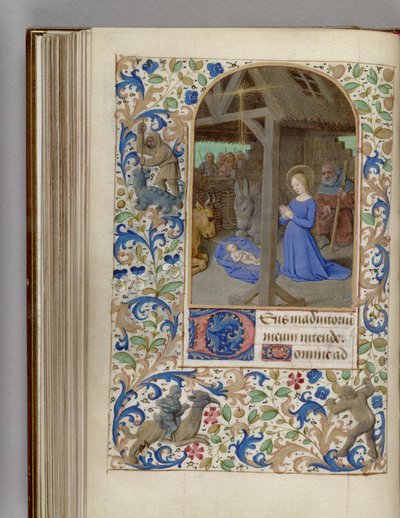 キリスト降誕の書、1450-1499 作： Jean Fouquet