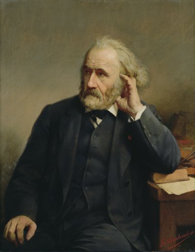 ジョセフ・シェナバードの肖像（1807-95） 作： Jean Francois Armbruster