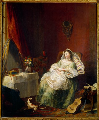 ジャン・フランソワ・コルソン（1733-1803）の「良き新しき絵」 18世紀 作： Jean Francois Colson