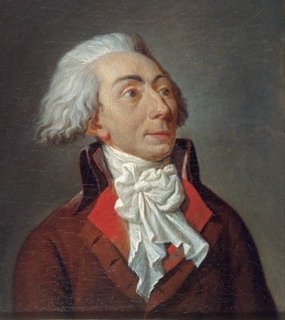 サン・ファルゴー侯爵ルイ・ミシェル・ル・ペルティエの肖像、1760～1793年頃。 1793年。 作： Jean Francois Garneray