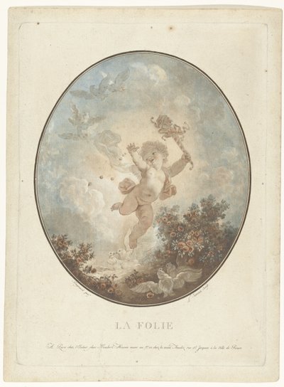 放蕩 La Folie (オブジェクトのタイトル) 作： Jean Francois Janinet