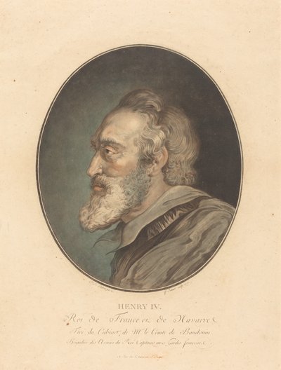 ヘンリー4世、1777年 作： Jean Francois Janinet