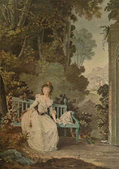 マダムドゥガゾン、1770年、1913年 作： Jean Francois Janinet