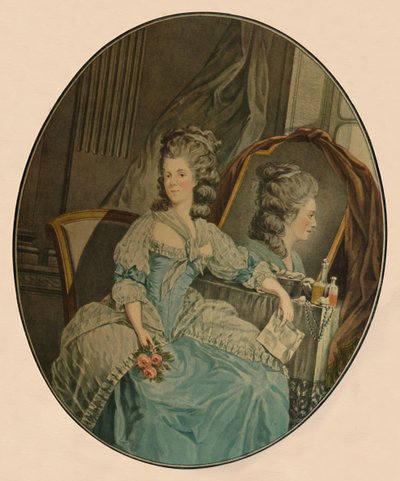 マドモアゼルデュテ、c1780、1913 作： Jean Francois Janinet
