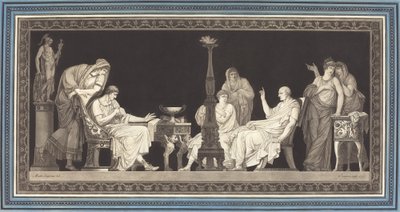 1792年のカティリーネの陰謀。 作： Jean Francois Janinet