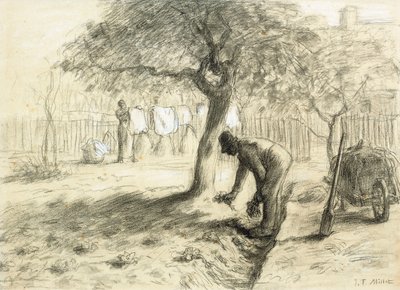 園芸、 作： Jean Francois Millet