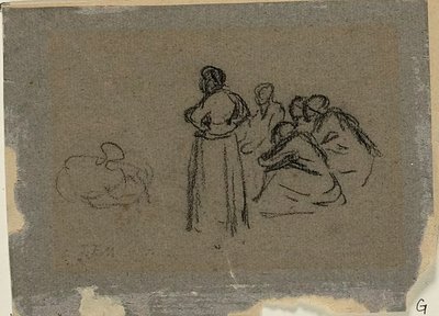女性グループ 作： Jean Francois Millet