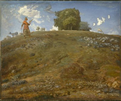 オーヴェルニュでは、1866-69 作： Jean Francois Millet