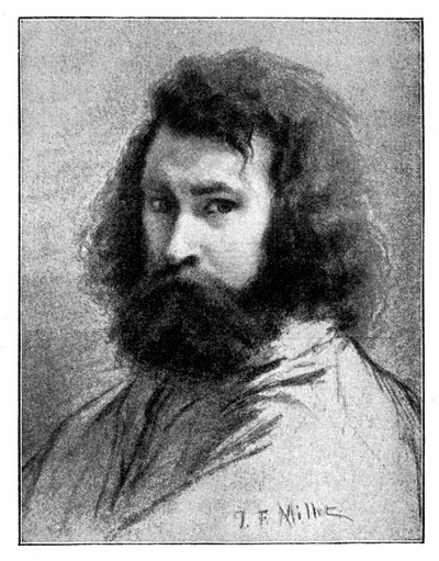 ジャンフランソワミレー、19世紀フランスの画家、1900年。 作： Jean Francois Millet