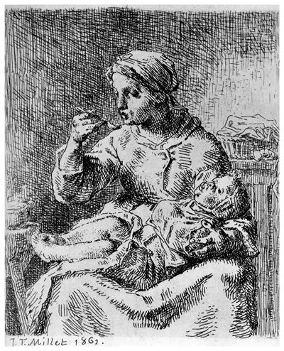 ラブイリー、1861 1924 作： Jean Francois Millet