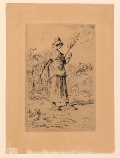 スピナー 作： Jean Francois Millet