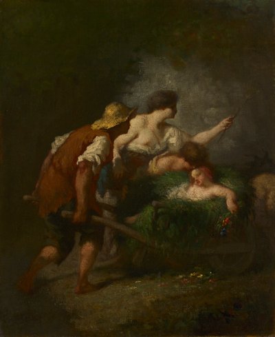 フィールドからの帰還 作： Jean Francois Millet