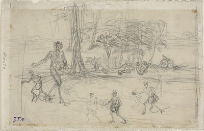 悪魔の種まき 作： Jean Francois Millet