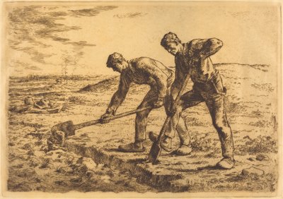 The Diggers (Les becheurs) 作： Jean Francois Millet